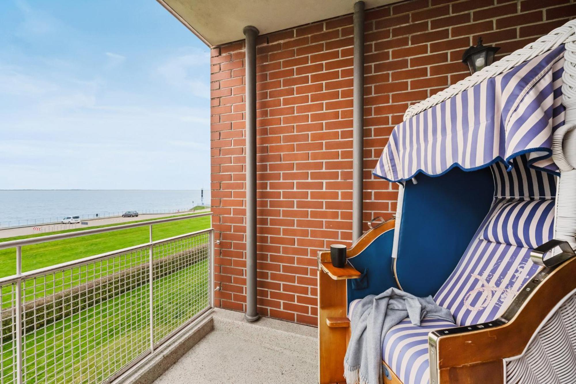 Strand-Apartment, Strandkorb, Meeresrauschen, Parkplatz Wilhelmshaven Exterior photo